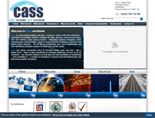 Tablet Screenshot of cassworldwide.com